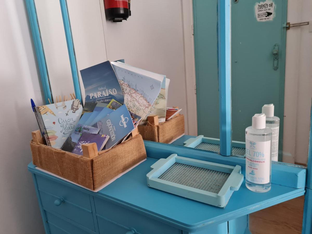 Apartamento Playa San Lorenzo Gijón Eksteriør billede